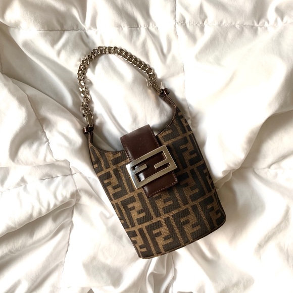 fendi zucca bucket bag